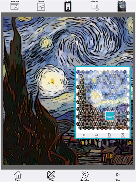 Screenshot #6 pour Geometric Mosaic