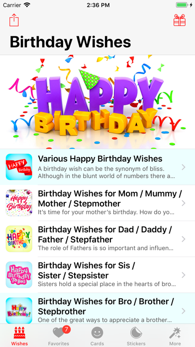 How to cancel & delete Birthday App! from iphone & ipad 1