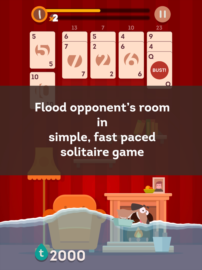 Solitaire Flush  Clash