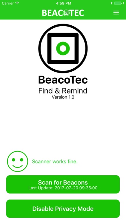 Find & Remind BeacoApp