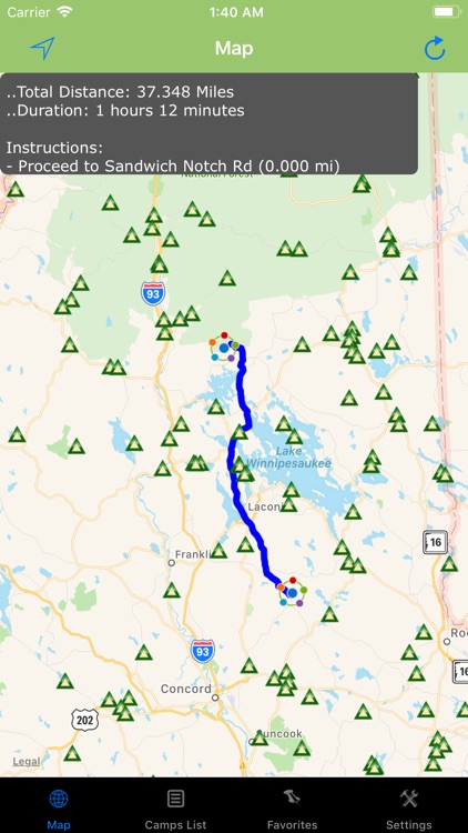 New Hampshire – Camping & RV's