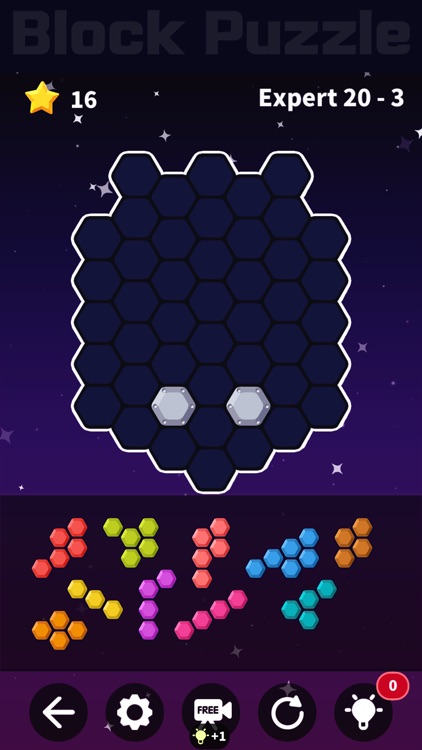 Block Puzzle : Hexa
