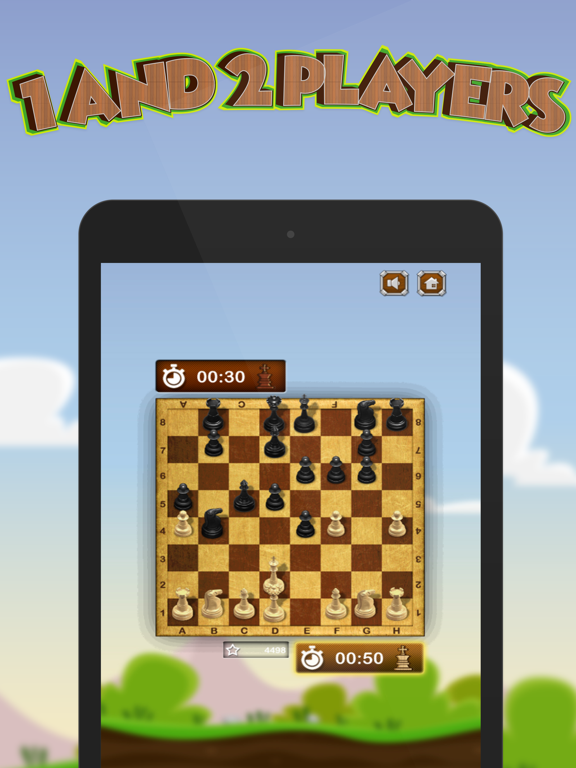Chess - 2 Multiplayers iPad screenshot