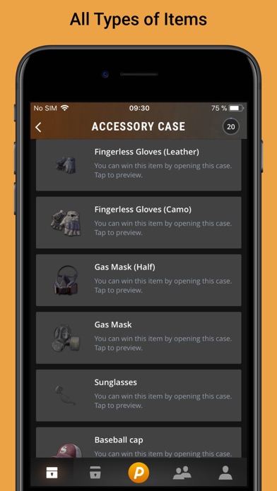 PUBGY - Cases, Items & Skins screenshot 3
