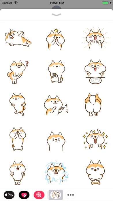 Dog Gif Animated Sticker screenshot 2