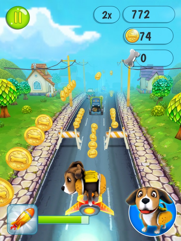 Screenshot #5 pour Puppies Out - Endless Runner