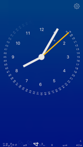 gravity clock screenshot