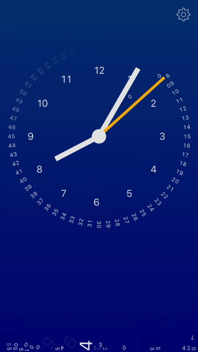 gravity clock Screenshot