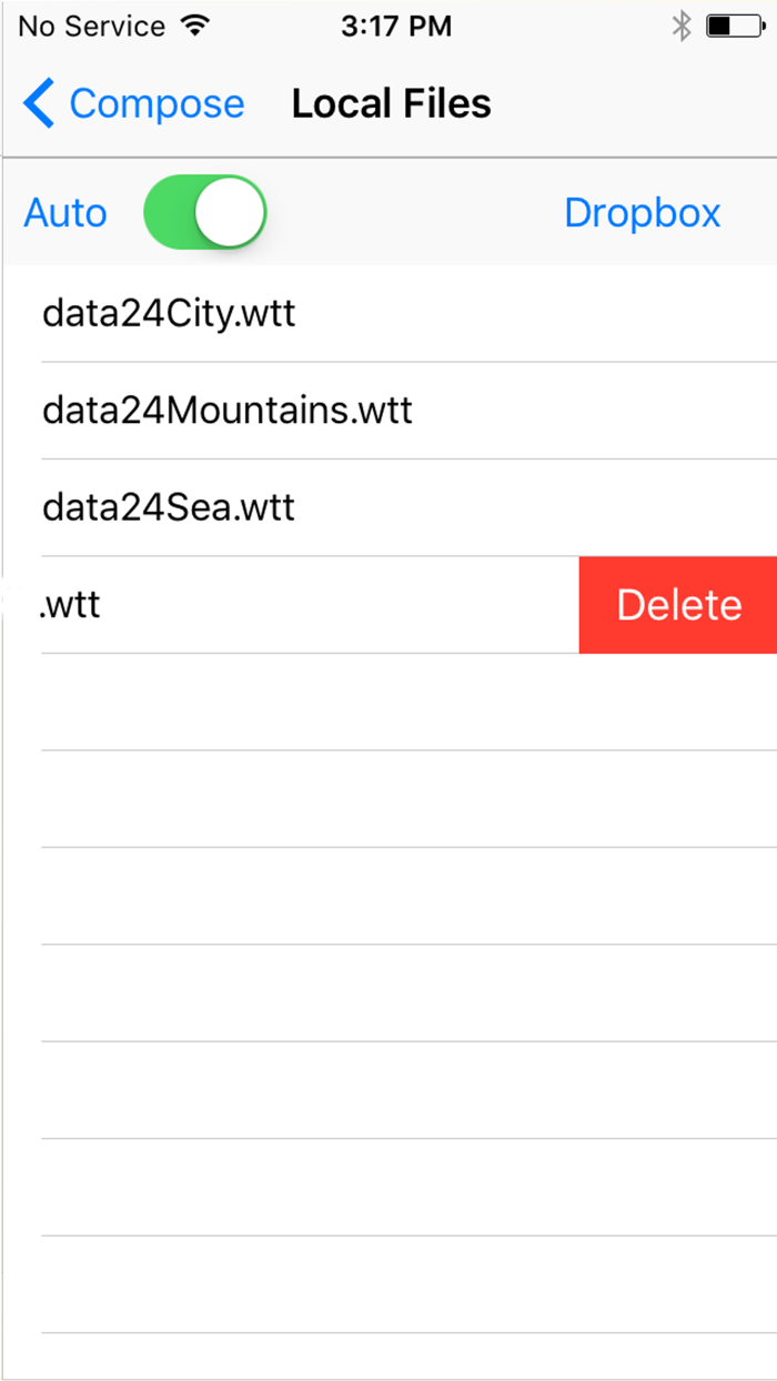 WatchAfication TimeSignal app