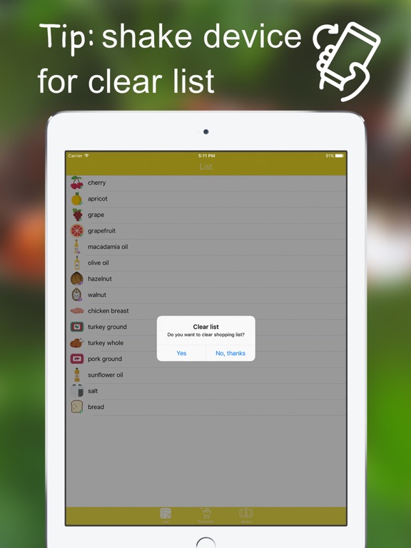 Screenshot #6 pour Adkins app Diet shopping list Food checker planner