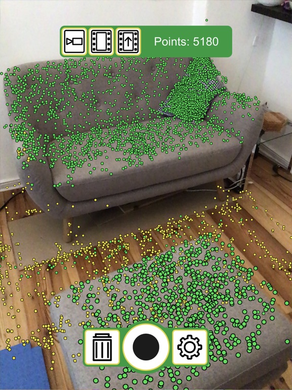 Screenshot #4 pour Point Cloud AR