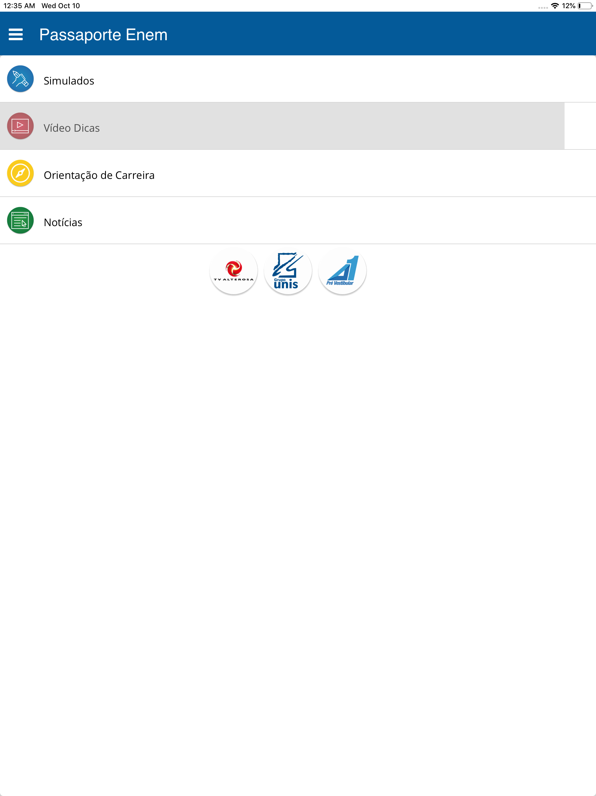 Passaporte Enem screenshot 12