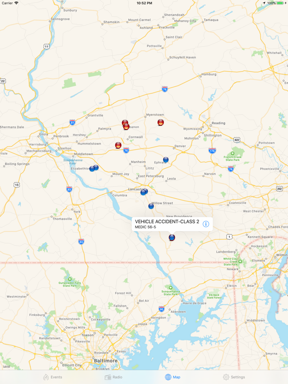 San Antonio Emergency Radio iPad screenshot