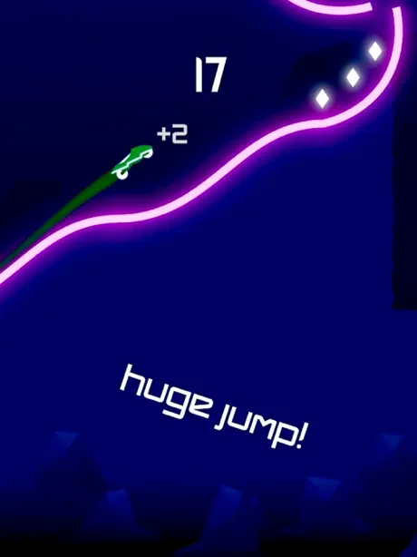 Neon Biker Rider Flip