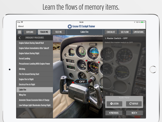 Screenshot #5 pour Cessna 172 Cockpit Trainer