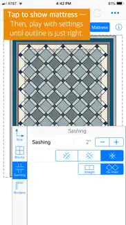 quiltsize iphone screenshot 3