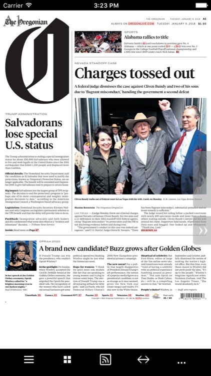 The Oregonian News