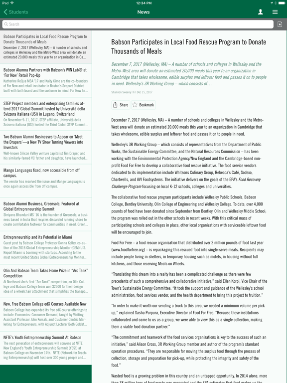 Screenshot #5 pour BabsonMobile