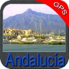 Marine : Andalusia (Spain) - GPS Map Navigator