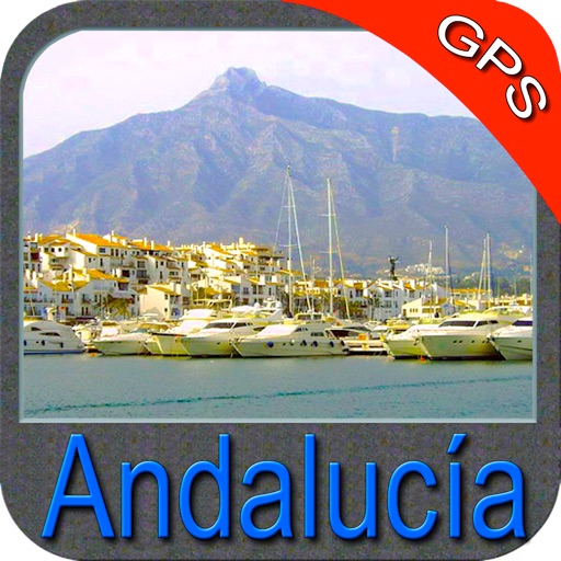 Andalusia (Spain) - Carta Náutica GPS