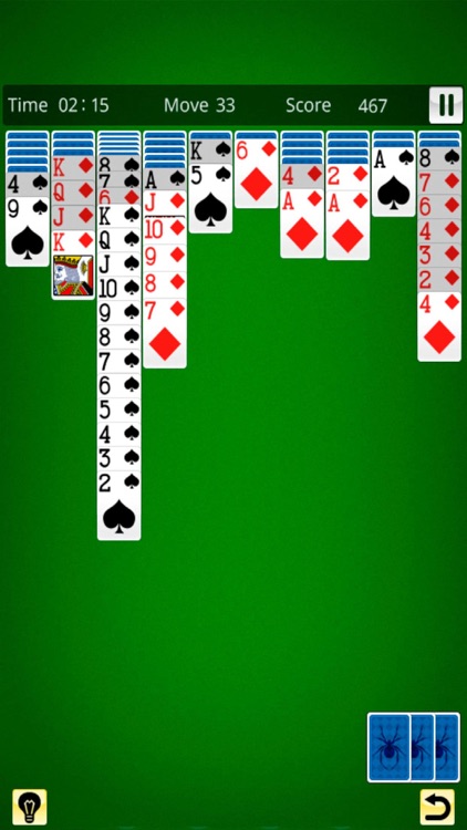 Spider Solitaire King