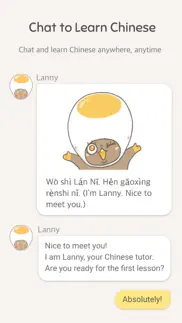eggbun: chat to learn chinese iphone screenshot 1
