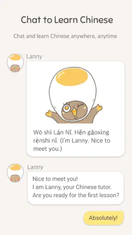 Game screenshot Eggbun: Chat to Learn Chinese mod apk