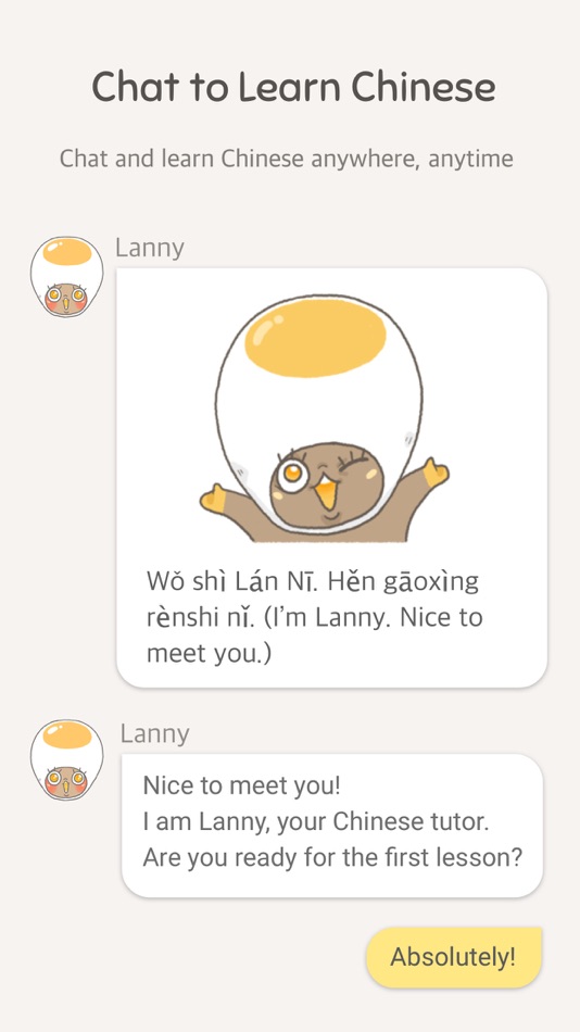 Eggbun: Chat to Learn Chinese - 2.7.5 - (iOS)