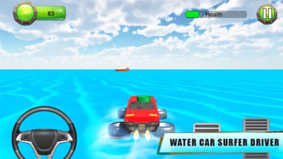 Water Surfer Car Racing screenshot 3