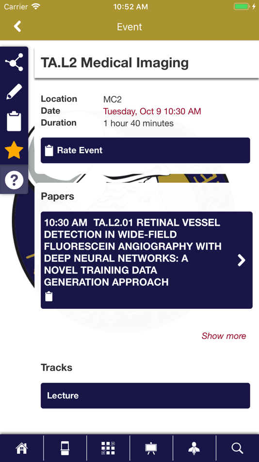 #3. IEEE SPS Events (iOS) 由: Conference Management Services, Inc.