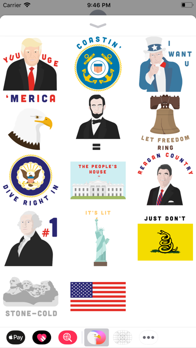 A'merica A'mojis Screenshot 2 - AppWisp.com A'merica A'mojis Screenshot 2 - AppWisp.com