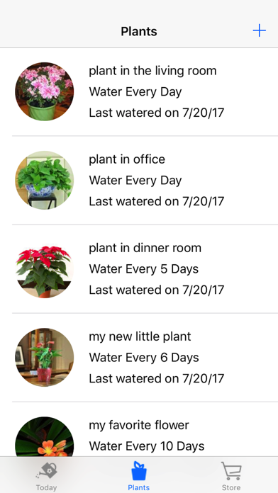 Screenshot #1 pour Plant Watering Reminder: Care For Indoor Plants