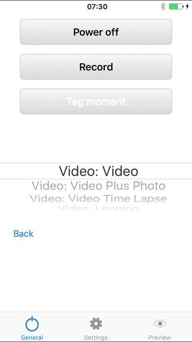 Screenshot #1 pour Camera Control for GoPro Hero