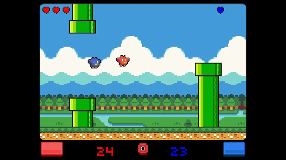 Скриншот Пиксельная Игры на 2 игрока на iPhone 2