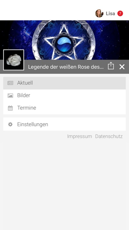 Legende der weißen Rose