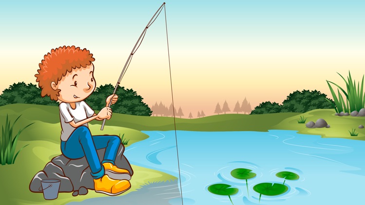 Fishing game for toddlers