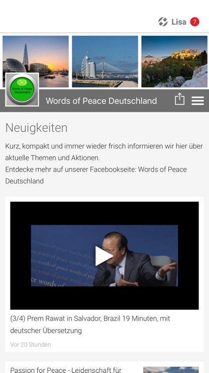 Words of Peace Deutschland
