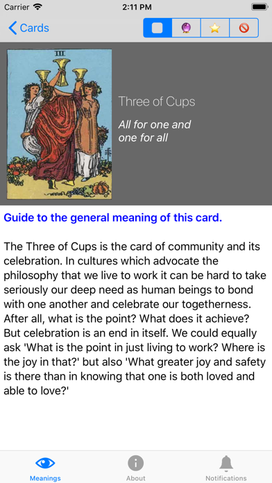 Tarot Meaningsのおすすめ画像2