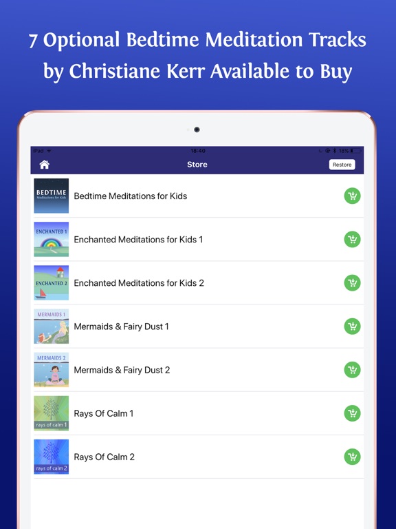 Screenshot #6 pour Sleep Meditations for Kids