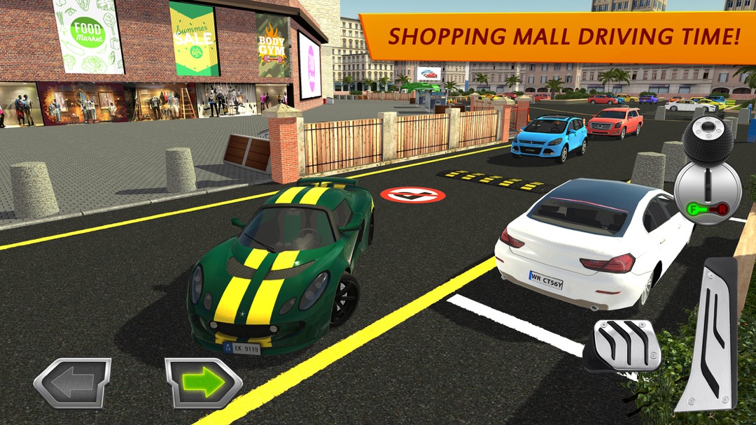 shopping car game