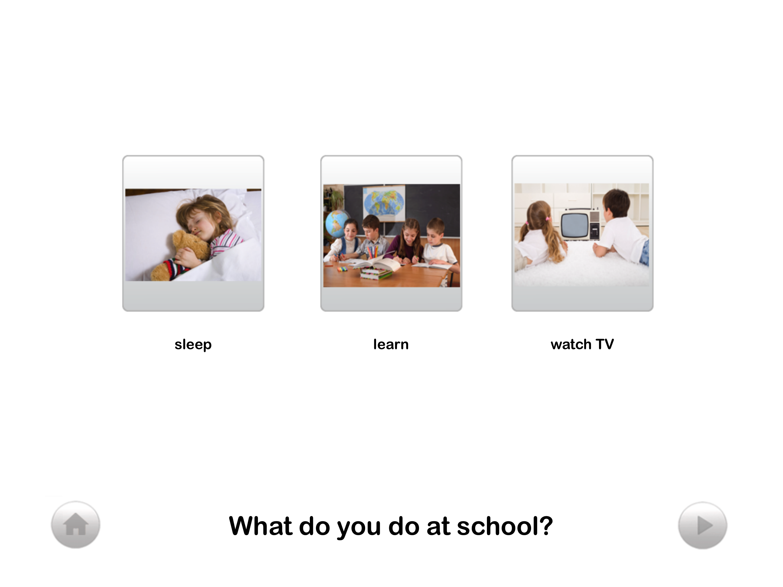 Autism iHelp – WH Questions