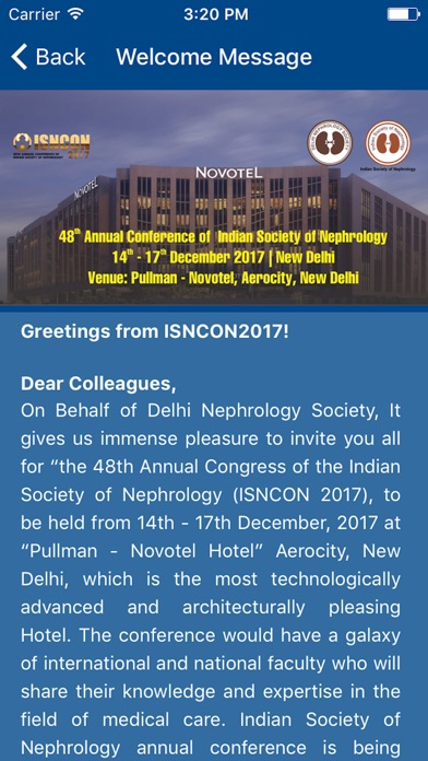 ISNCON 2017 screenshot 2