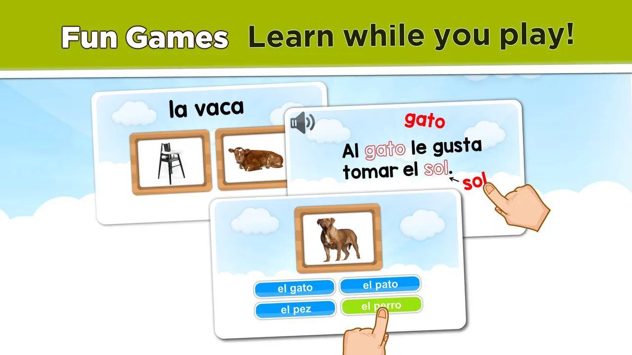Learn Spanish lessons for kids : capture d’écran 4 sur 5