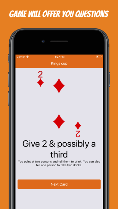 Screenshot #2 pour Kings Cup - Drinking Game