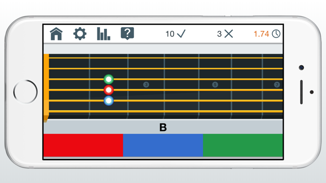 Fret Trainer - 學習指板(圖2)-速報App