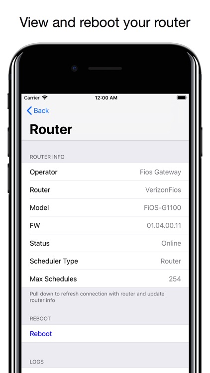 Parental Controls G1100 Router screenshot-7