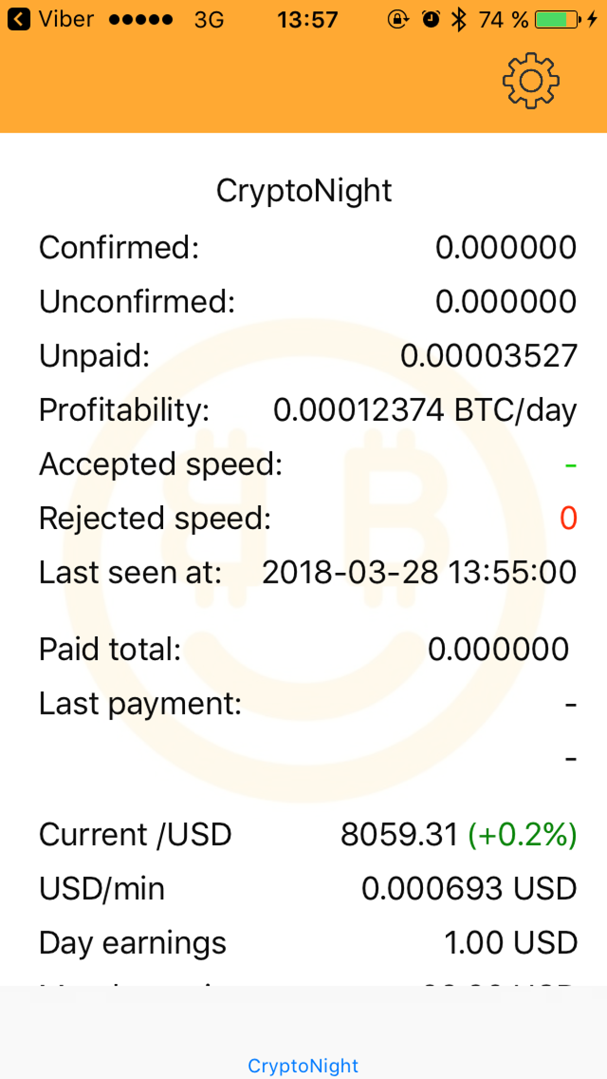 NiceHash Watcher