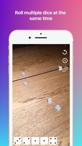 Dice Roll AR screenshot #2 for iPhone