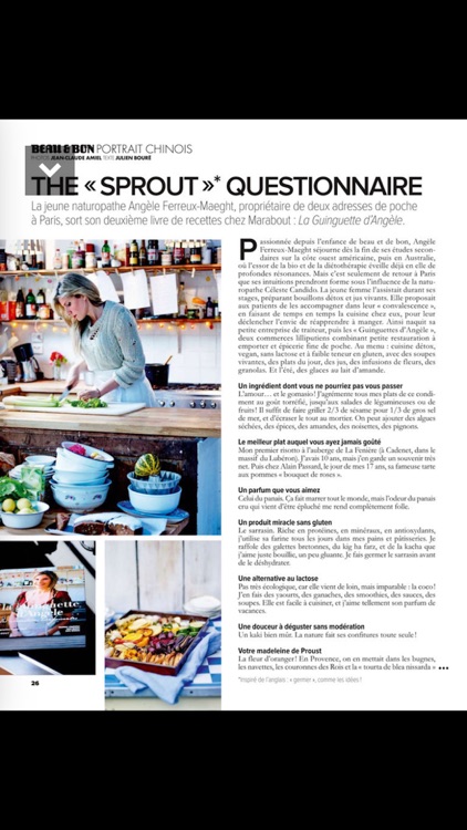 ELLE à table Mag