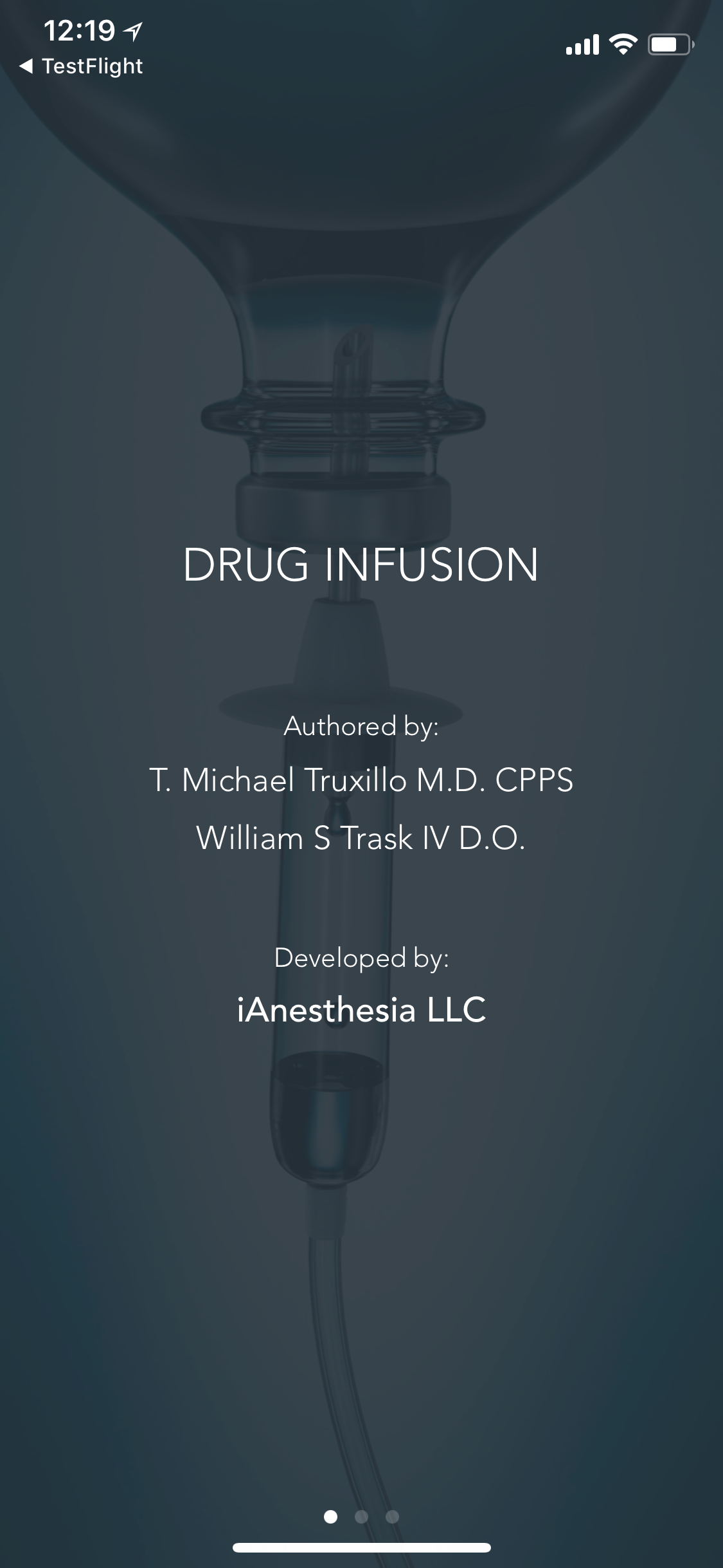 Drug Infusion - IV Medications